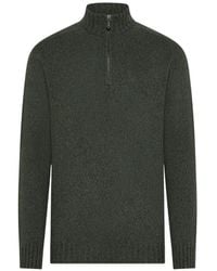Seventy - Ribbed-Knit Quarter-Zip Sweater - Lyst