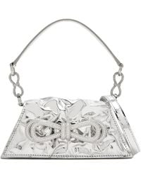 Mach & Mach - Small Double Bow Samantha Tote Bag - Lyst