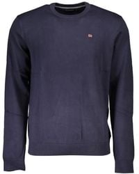Napapijri - Pullover Mit Logo-Patch - Lyst