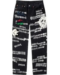 DENIM TEARS - X Stussy X Our Legacy Straight-Leg Jeans - Lyst