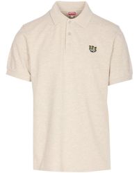 KENZO - Polo À Patch Tigre - Lyst