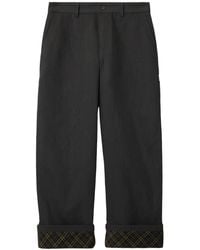 Burberry - Cotton Carpenter Trousers - Lyst