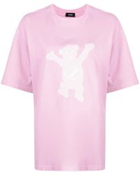we11done - T-Shirt mit Teddy-Print - Lyst