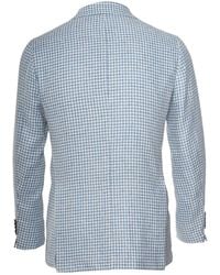 Sartorio Napoli - Blazer Met Pied-De-Poule Print - Lyst