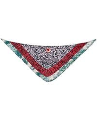 Bimba Y Lola - Fular con estampado de leopardo - Lyst