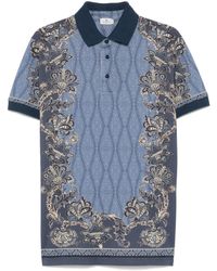 Etro - ペイズリー ポロシャツ - Lyst