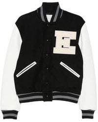 ERL - Logo-Patch Panelled Jacket - Lyst