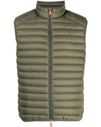 Save The Duck - High-Neck Quilted Gilet - Lyst