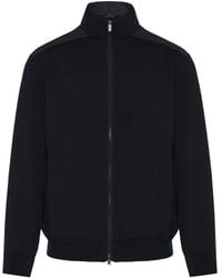 Paul & Shark - High-Neck Panelled Sweater - Lyst