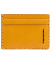 Piquadro - Leather Cardholder - Lyst