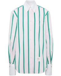 Thom Browne - Gestreept Blouse - Lyst