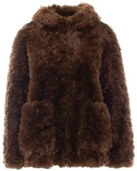 Vegancode - Faux-Fur Hooded Jacket - Lyst