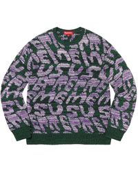 Supreme - Stacked Sweater - Lyst
