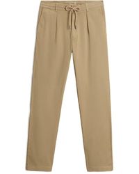Woolrich - Pleated Drawstring Trousers - Lyst