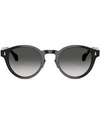 Moncler - Ember Round-Frame Sunglasses - Lyst