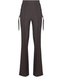 Elisabetta Franchi - Pantaloni Svasati - Lyst