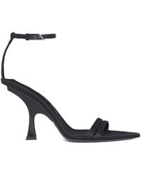 The Attico - 95Mm Ankle-Strap Pointed-Toe Sandals - Lyst