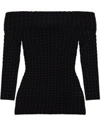 Isabel Marant - オフショルダー ニットトップ - Lyst