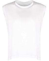 Dondup - Open-Back Crew-Neck T-Shirt - Lyst