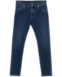 Corneliani - Vaqueros con logo bordado - Lyst