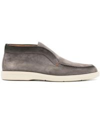 Santoni - Desert-Boots Aus Wildleder - Lyst