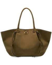 Guess - Allegra Suede Tote Bag - Lyst