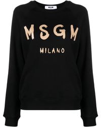MSGM - ロゴ スウェットシャツ - Lyst