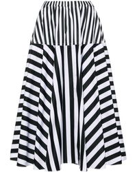 Patou - Striped Skirt - Lyst