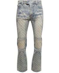 Who Decides War - Jeans Verfraaid Met Stras - Lyst