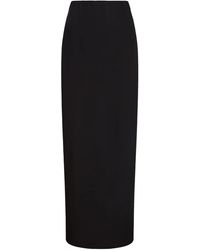 12 STOREEZ - Side-Slit Maxi Skirt - Lyst