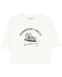 Iceberg - Graphic-Print T-Shirt - Lyst