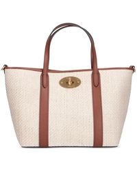 Mulberry - Bayswater Woven Mini Tote Bag - Lyst