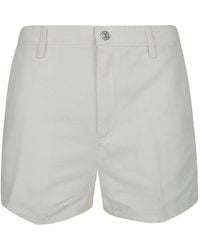 7 For All Mankind - Straight-Leg Denim Shorts - Lyst