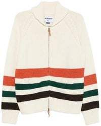 Sebago - Dyer Bay Striped Zip-Up Cardigan - Lyst