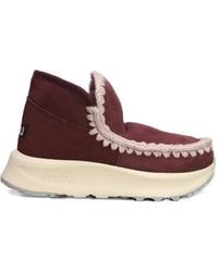 Mou - Speed Eskimo Suede Sneakers - Lyst