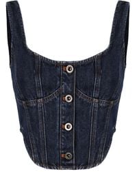 Self-Portrait - Sleeveless Tops - Lyst