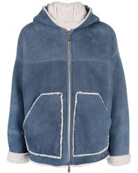 DSquared² - Shearling-lined Hooded Jacket - Lyst