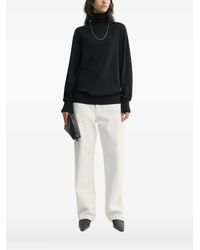 TOTEME - Roll-Neck Wool Sweater - Lyst