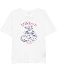 Rag & Bone - T-Shirt À Logo Imprimé - Lyst