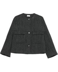 P.A.R.O.S.H. - Jack Met Opgestikte Zak En Knoopsluiting - Lyst