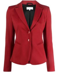 Patrizia Pepe - Tailored Long-sleeves Buttoned Blazer - Lyst