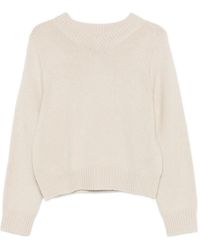 Soft Goat - チャンキーニット Vネックセーター - Lyst