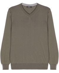 Peserico - Fine-ribbed Cotton Jumper - Lyst