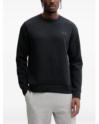 Under Armour - Unstoppable Fleece Logo-Print Sweater - Lyst