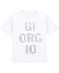 ARMANI EXCHANGE - Round-Neck Short-Sleeve T-Shirt - Lyst