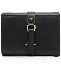 A.P.C. - Noa Tri-fold Leather Wallet - Lyst