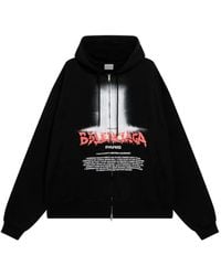 Balenciaga - Zip Hoodie The Door - Lyst