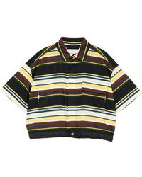 Sacai - Chemise Rayée À Poche Poitrine - Lyst