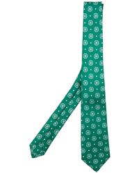 Kiton - Geometrisch Gemusterte Krawatte - Lyst