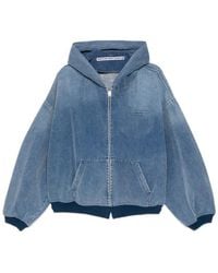 Alexander Wang - Brushed Oversized Hoodie - Lyst